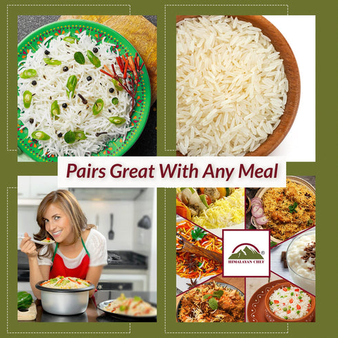 Parboiled Basmati Rice 2 lbs | HIMALAYAN CHEF